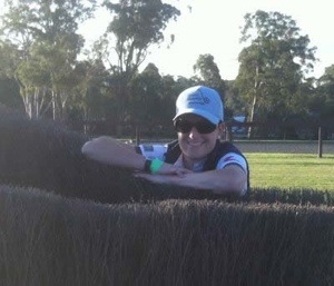 jess cocks walks course at sydney